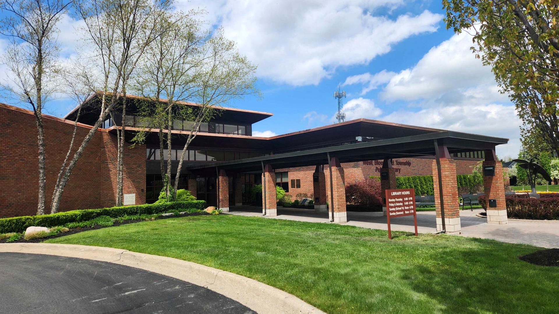West Bloomfield Township Public Library — a landmark near our West Bloomfield office
